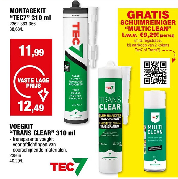 MONTAGEKIT “TEC7” 310 ml