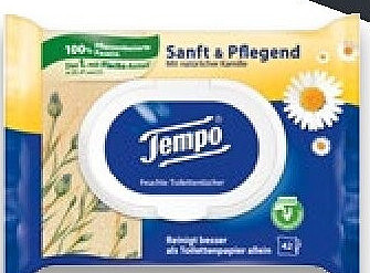 Feuchtes Toilettenpapier