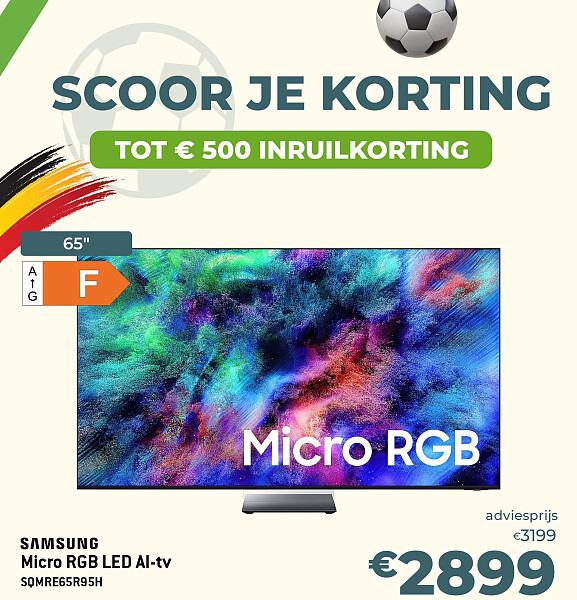 Samsung Micro RGB-tv - SQMRE65R95H