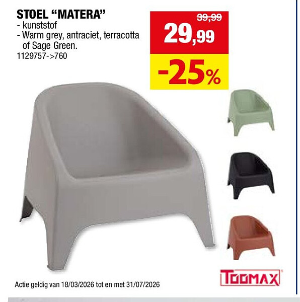 STOEL “MATERA”