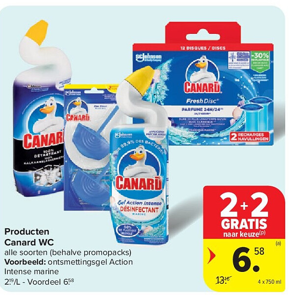 Producten Canard WC
