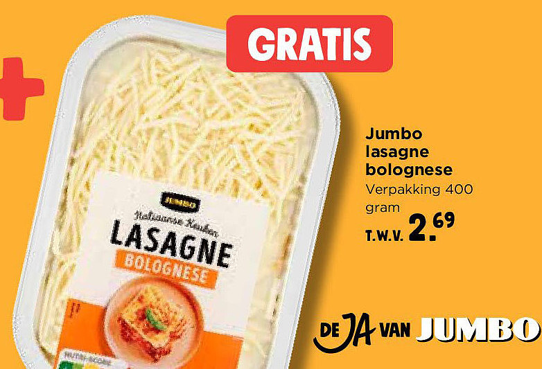 Jumbо lasagne bolognese