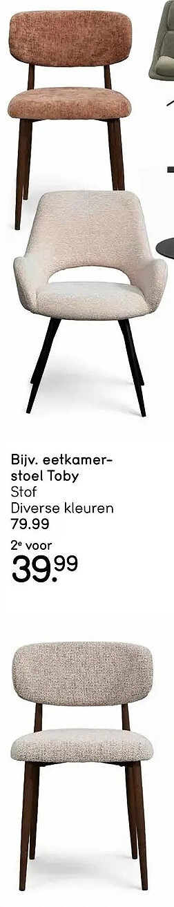 Eetkamerstoel Toby
