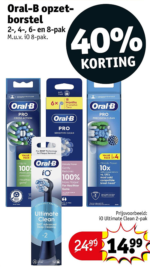 Oral-B opzetborstel