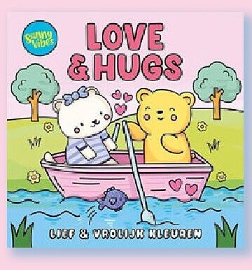 Sunny Vibes kleurboek Love & Hugs