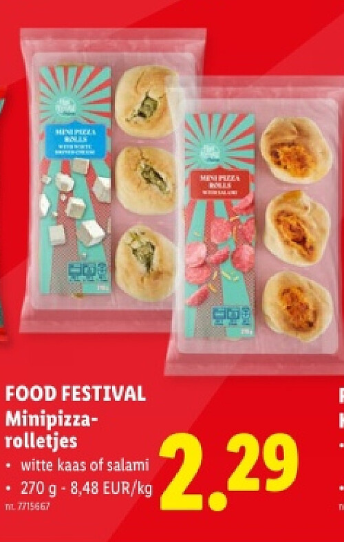 Minipizza- rolletjes