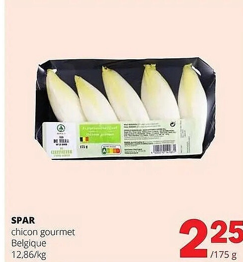 SPAR chicon gourmet Belgique