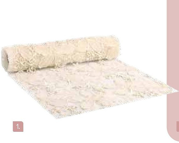 Vivant tafelloper Florette met bloemdetails