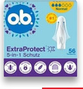 O.B. Tampons Extra Protect