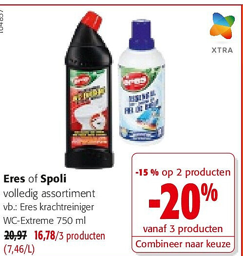 Eres krachtreiniger WC-Extreme 750 ml