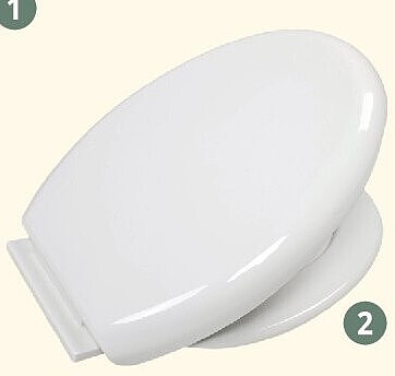 Abattant WC blanc Actuel
