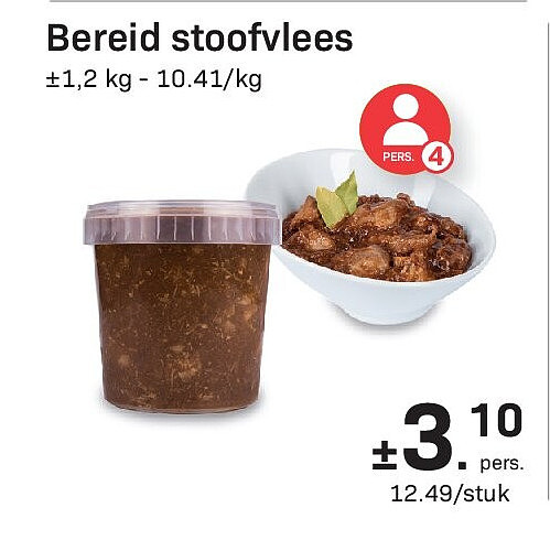 Bereid stoofvlees