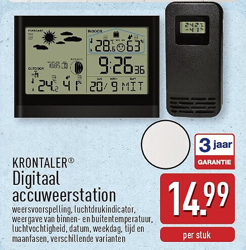 Digitaal accuweerstation