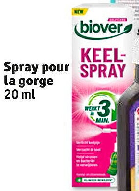 Spray pour la gorge 20 ml