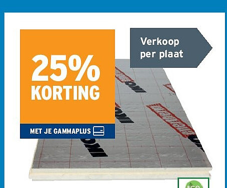 Iko Enertherm Comfort PIR isolatie dikte 8 cm