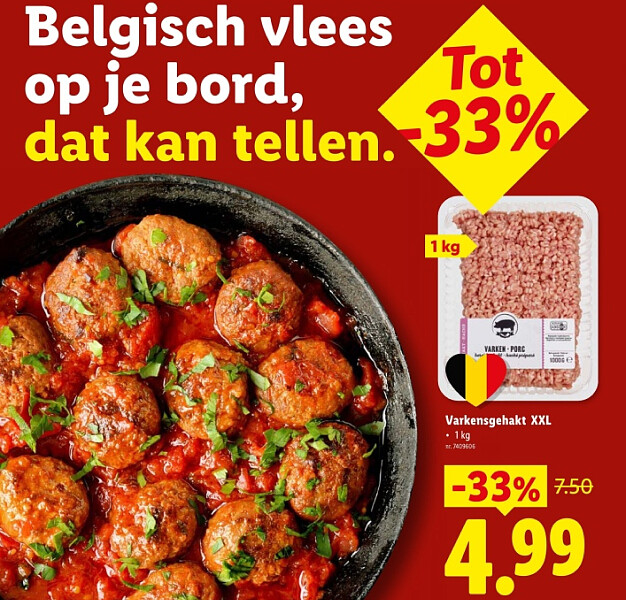 Varkensgehakt XXL