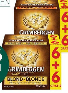 Grimbergen Blond / Dubbel 12 x 33 cl