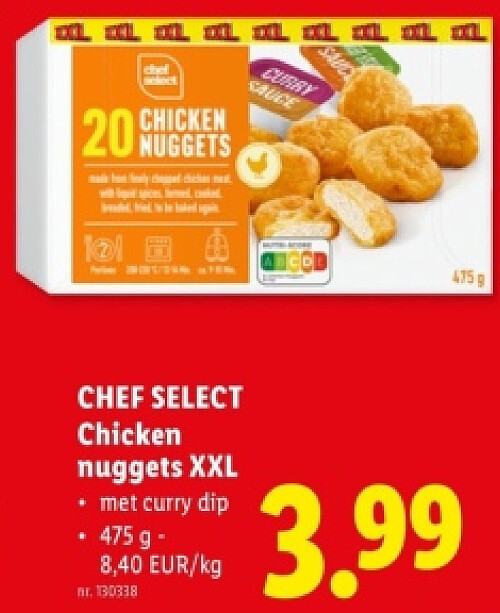 Chicken nuggets XXL