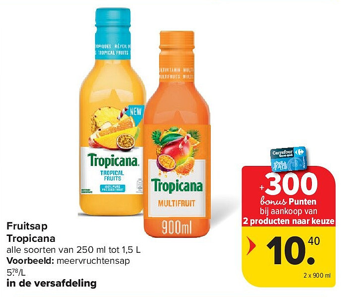 Fruitsap Tropicana