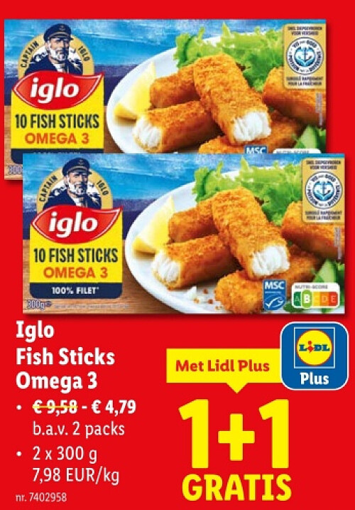 Fish Sticks Omega 3
