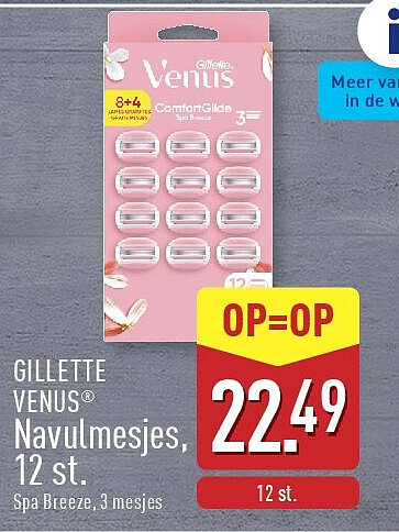 Navulmesjes, 12st.