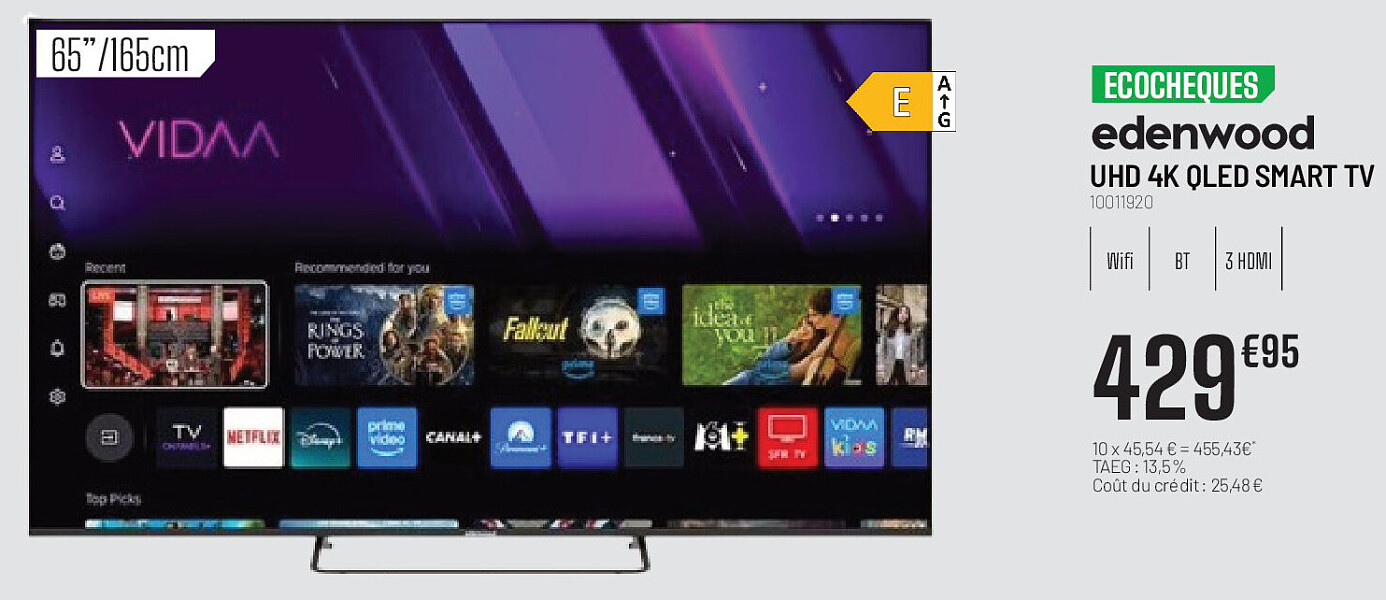 edenwood UHD 4K QLED SMART TV