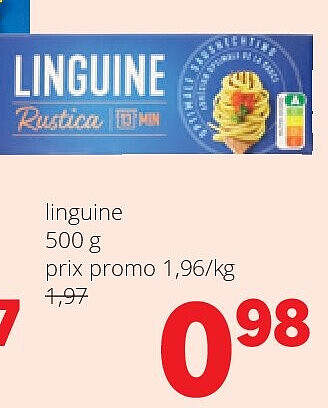 SOUBRY AL DENTE linguine 500 g