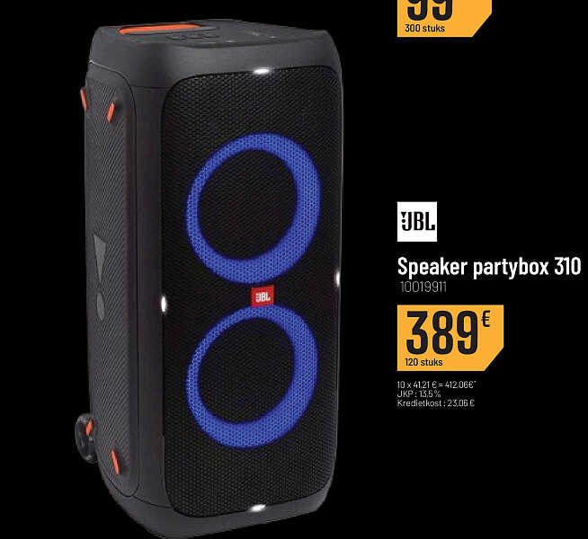 JBL Speaker partybox 310