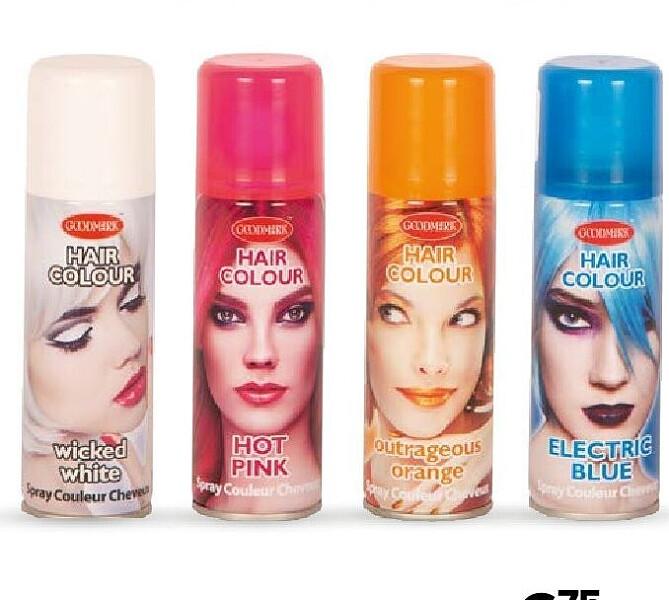 Kleur haarspray