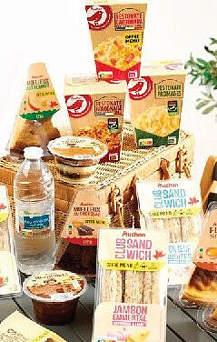 Menu pause snack Auchan