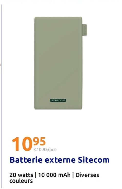 Batterie externe Sitecom
