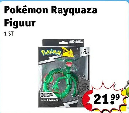 Pokémon Rayquaza Figuur