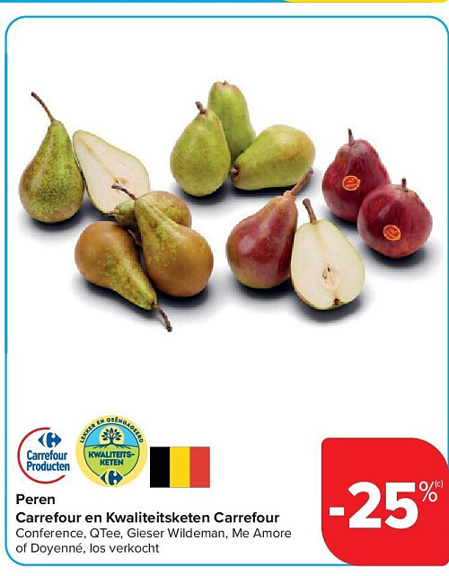 Peren Carrefour en Kwaliteitsketen Carrefour