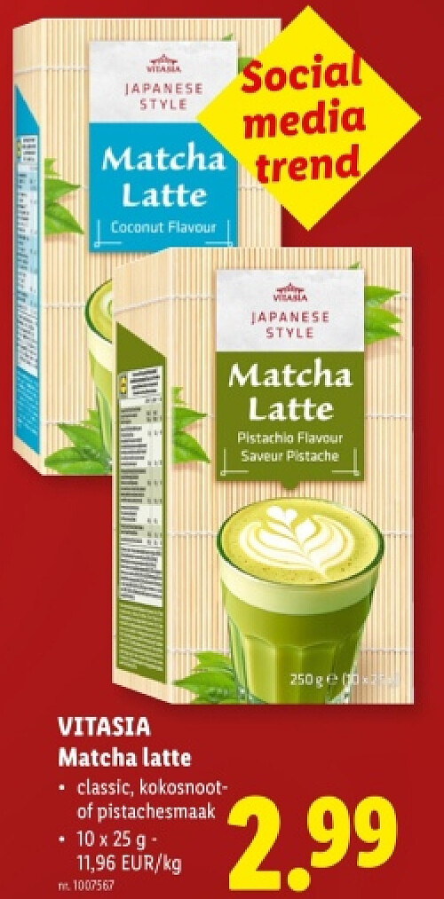 Matcha latte
