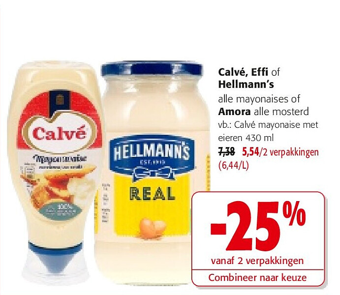 Calvé mayonaise met eieren 430 ml