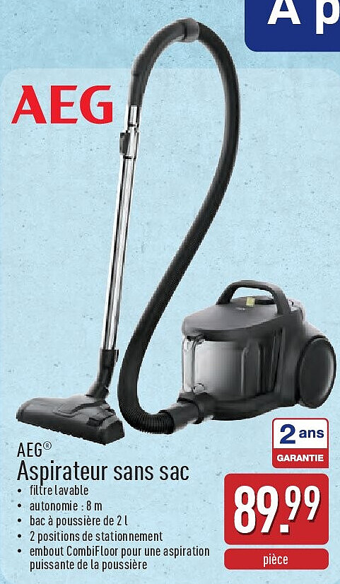 Aspirateur sans sac