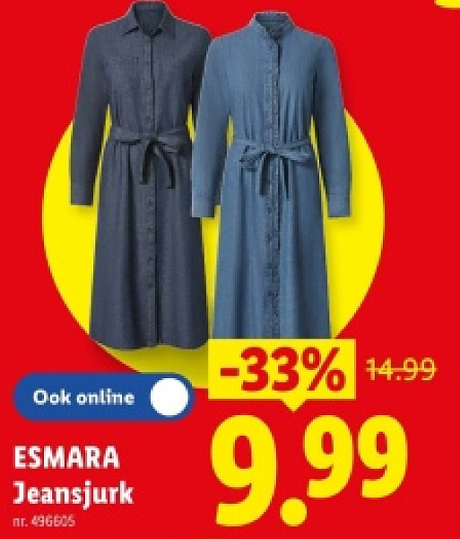 Jeansjurk