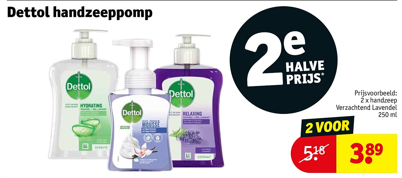 Dettol handzeeppomp