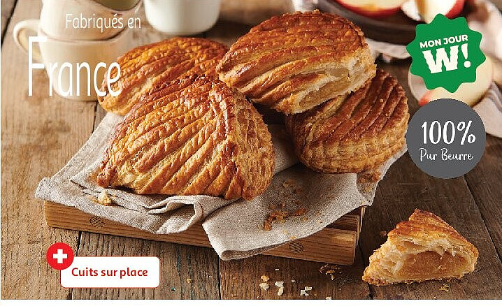 Chaussons aux pommes pur beurre
