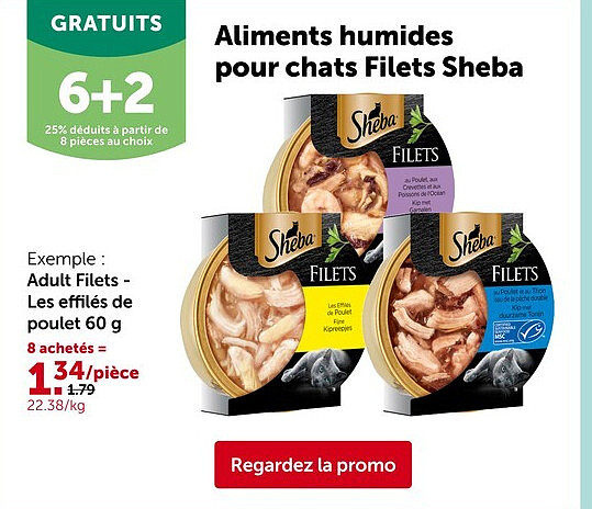 Adult Filets - Les effilés de poulet 60 g