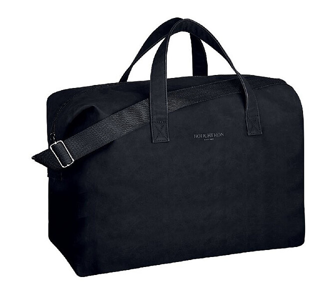 Een Boucheron week-end bag cadeau
