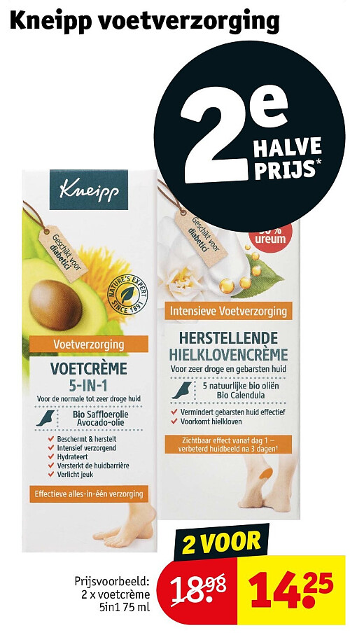 Kneipp voetverzorging