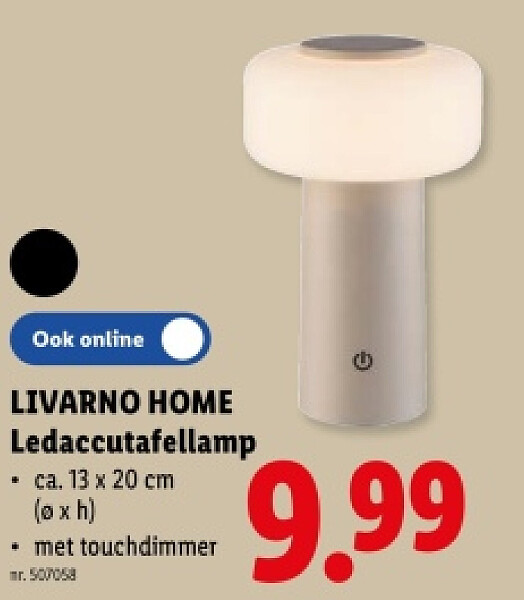 Ledaccutafellamp