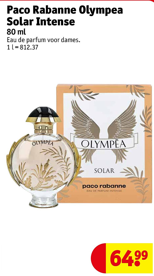 Paco Rabanne Olympea Solar Intense
