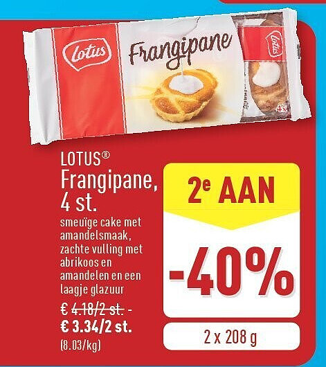 Frangipane, 4st.