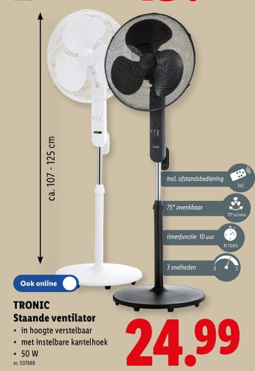 Staande ventilator