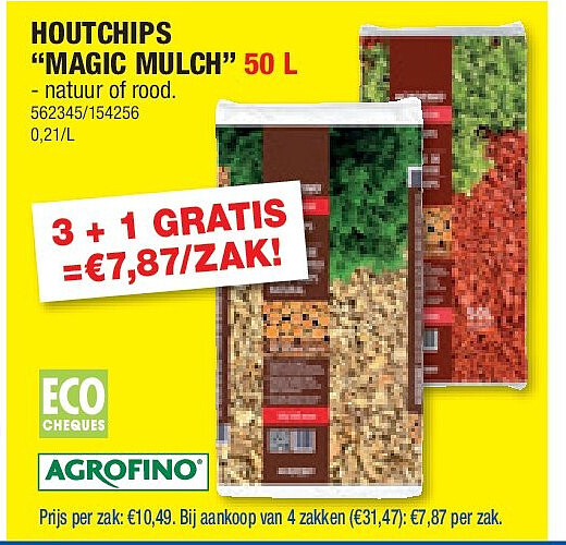 HOUTCHIPS “MAGIC MULCH” 50 L