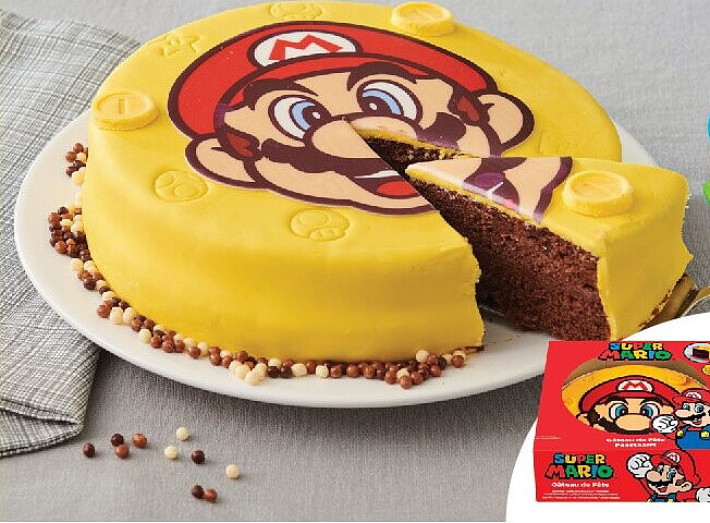Gâteau licence Mario