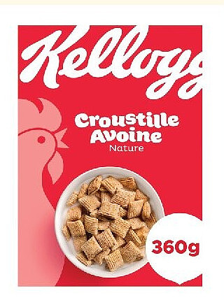 Céréales Croustille avoine Kellogg's 360 g