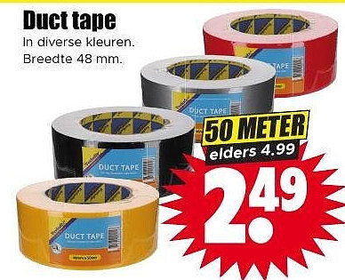 Duct tape 50 meter